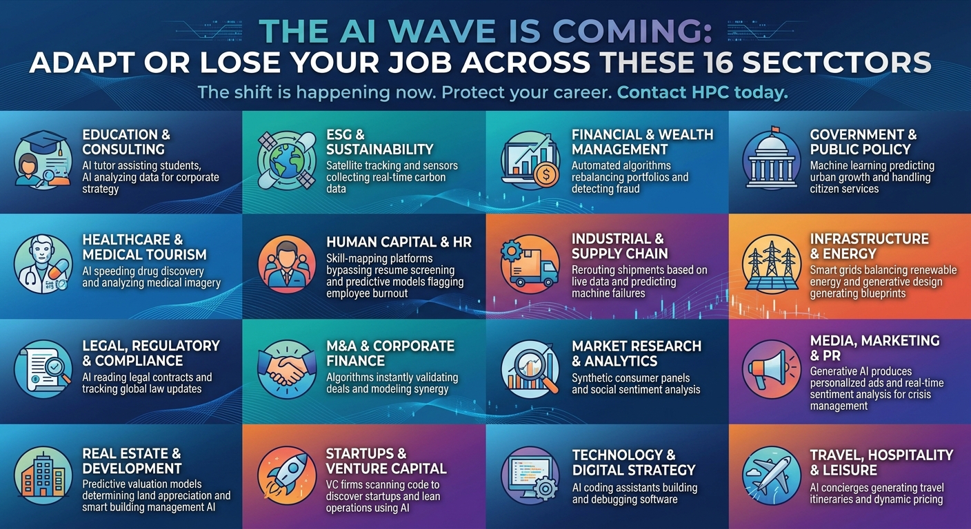 The AI Wave is Coming Belgium: Adapt or Lose Your Job Across These 16 Sectors