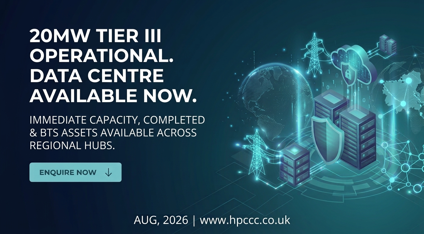 Operational Data Centre for sale in Belgium